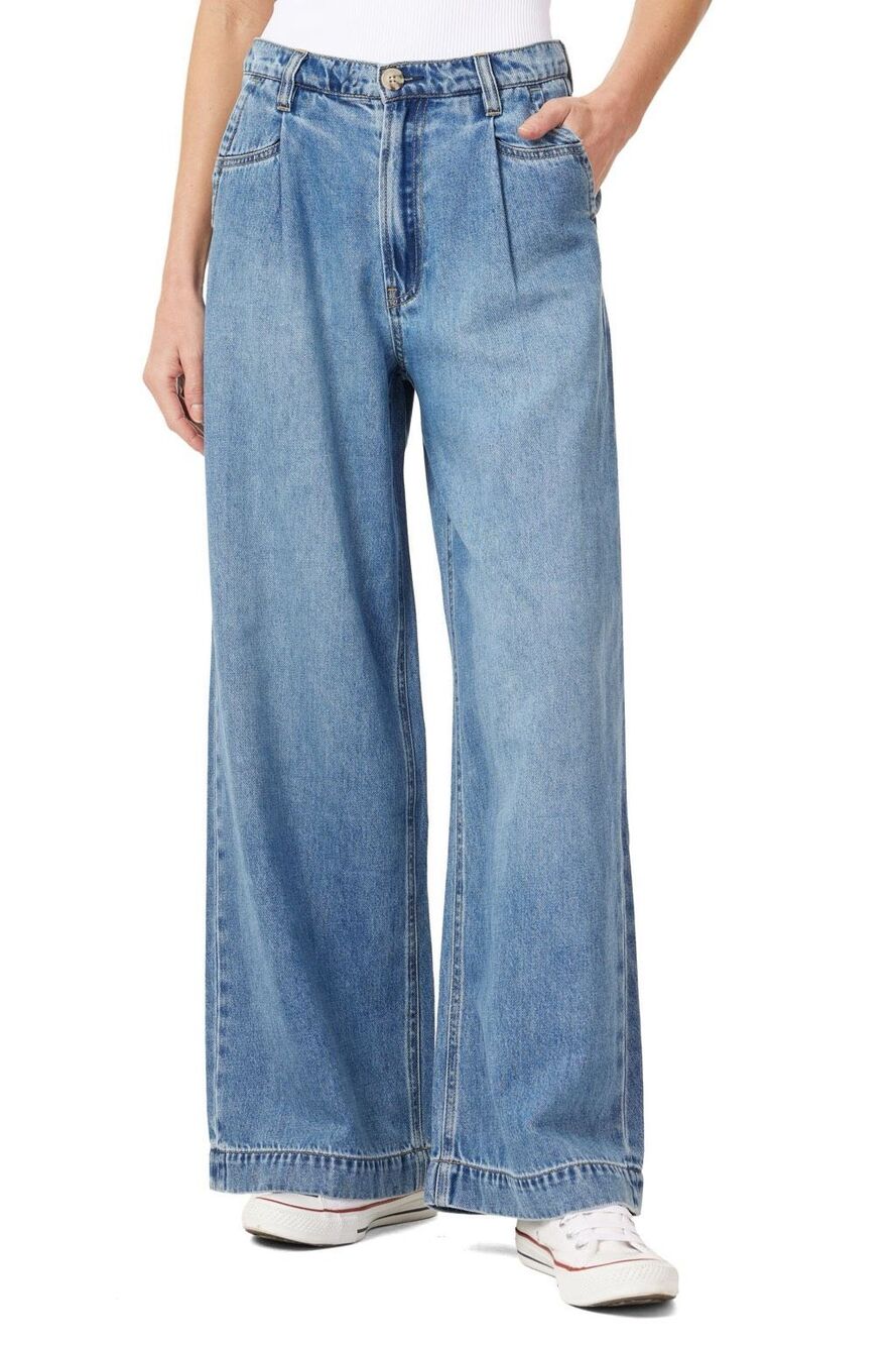 Scotch & Soda Pleated‎ High Rise Wide Leg Trouser Jeans Size 28